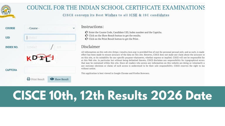 CISCE Results 2026: ICSE & ISC ಫಲಿತಾಂಶ ಯಾವಾಗ? ಫಲಿತಾಂಶ ನೋಡುವ ಸುಲಭ ವಿಧಾನ ಇಲ್ಲಿದೆ!